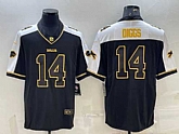 Men's Buffalo Bills #14 Stefon Diggs Black Gold Thanksgiving Vapor Untouchable Limited Stitched Jersey,baseball caps,new era cap wholesale,wholesale hats